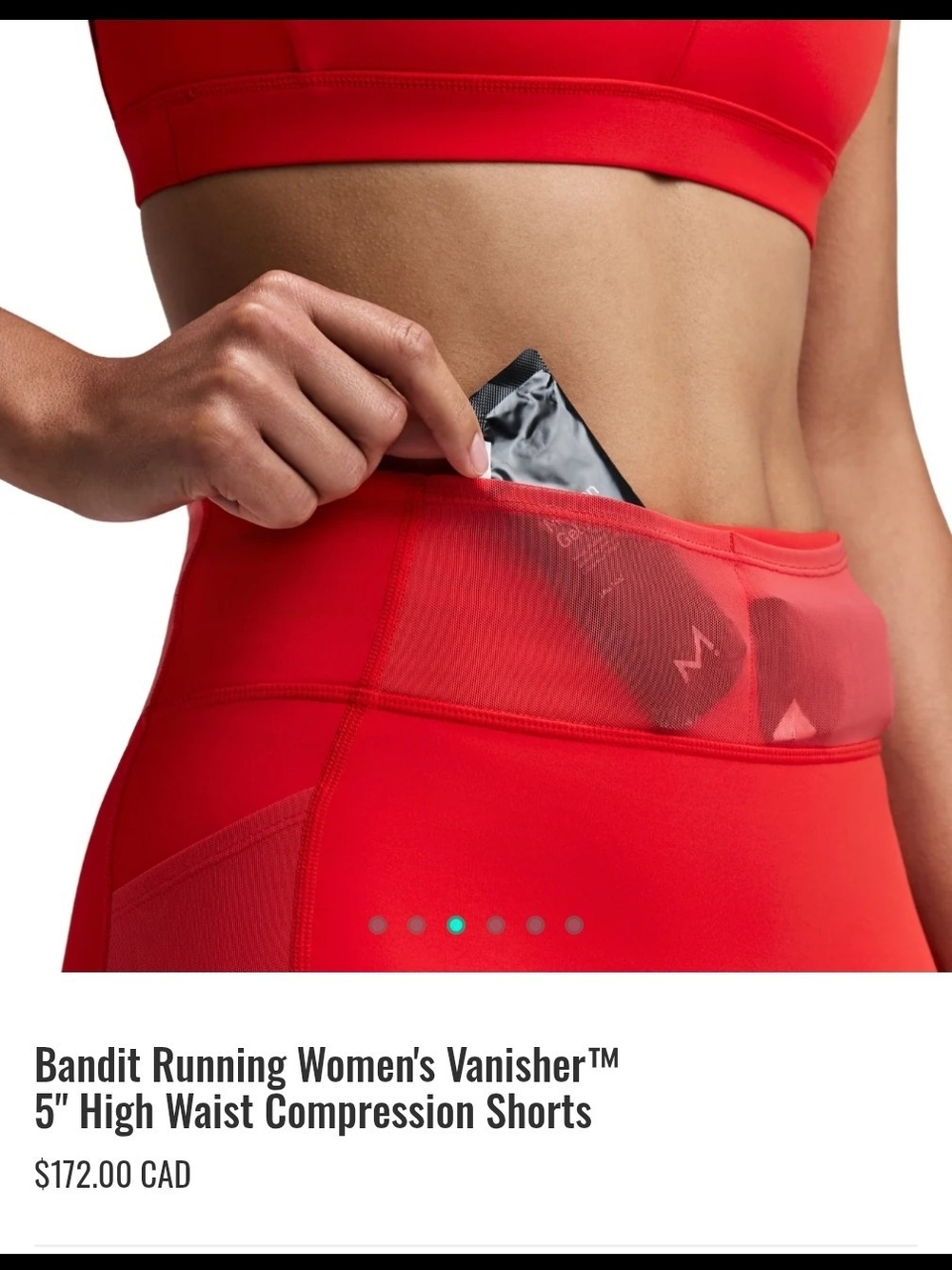 Bandit Running Women's Vanisher™ 5" High Waist Compression Shorts - Picture 4 of 9